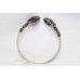 Bracelet Bangle Kada 925 Sterling Silver fish Tribal Jewelry P 643